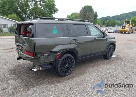 2025 Hyundai Santa Fe Calligraphy from USA, damaged, VIN 5NMP5DGL7SH121795